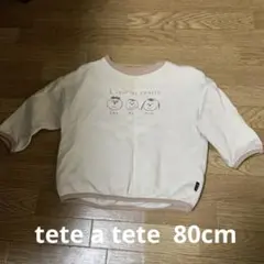 トレーナー 80cm バースデイ　テータテート