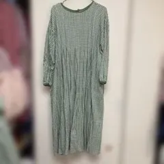 春☘️ サマンサモスモス グリーンのワンピース