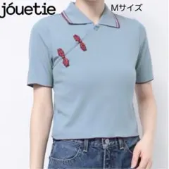 jouetie ジュエティ　チャイナポロトップス　ブルーのサムネイル