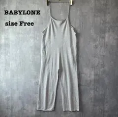 良品　BABYLONE バビロン ニット オールインワン レディース サロペットのサムネイル