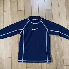 キッズ水着 Nike ネイビー ラッシュガード XS 長袖