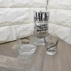 Jack Daniel's ジャックダニエル ミニボトル・ショットグラスセット
