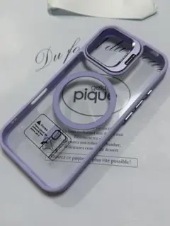 ラベンダー iPhone17ケース
