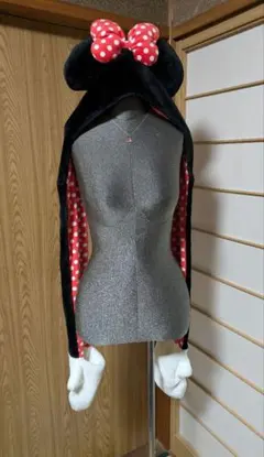 【 ディズニー 】 ファンキャップ マフラー 手袋 ミニー