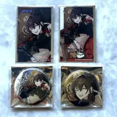 文豪ストレイドッグスC106 缶バッジ&ミニブロマイド　太宰治