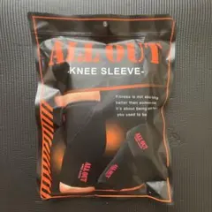 【新品未使用】ALL OUT KNEE SLEEVE Lサイズ 在庫ラスト1点