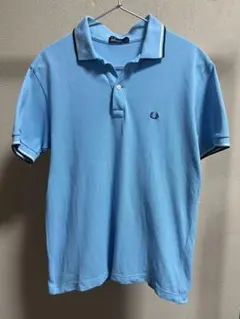 Fred perry ポロシャツ　Lサイズ　水色