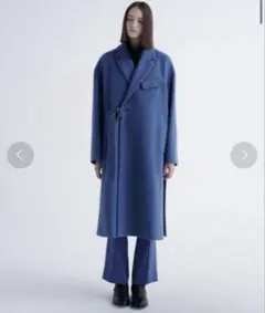 CULLNI Lamb Wool Melton Tie Locken Coat