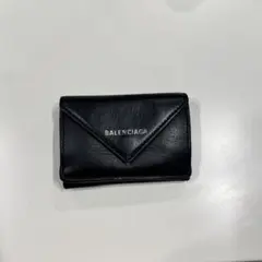 ⭐︎BALENCIAGA バレンシアガ⭐︎ブラック 三つ折り財布　旧型 ⭐︎BALENCIAGA バレンシアガ⭐︎ブラック 三つ折り財布 旧型