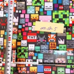 マインクラフト綿ポリエステル生地45cm×140cm NO.18-5(延長可)