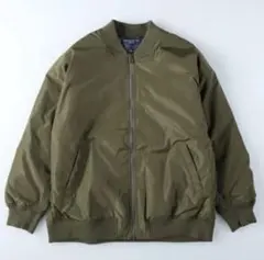 Right-on HONEYSUCKLE ROSE MA-1ジャケット カーキL