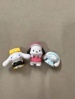 シナモロールたまご寿司、おばけごっこフィギュア　ポチャッコパーカー