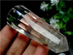 AAA級☆天然多面体ハーキマーダイヤモンド水晶六角柱YT2B2/49B28C