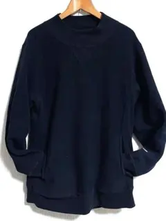 レア 復刻 チャンピオン 前V 目無し 単色タグ モックネック ブラック L