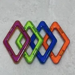 MAGFORMERS(マグフォーマー) ひし形4ピース