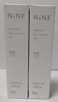 NiNE Multi Styling Oil （ライト）100mL 2本セットのサムネイル