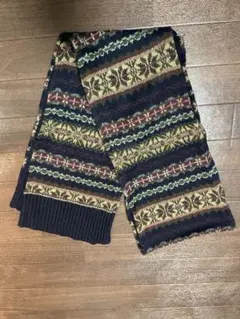 Polo Ralph Lauren マフラー ネイビー/マルチカラー