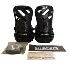 美品⭐︎SALOMON スノーボードビンディング ブラック