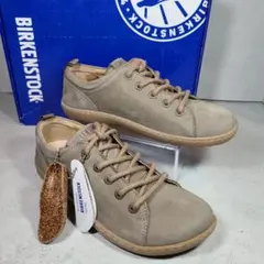 箱付き【BIRKENSTOCK】ISLAY　アイラ　レザースニーカー　ブラウン