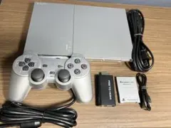 PlayStation 2 SCPH-90000 シルバー 薄型＋ソフトセット