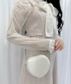 couture by ROJITA ミニハートチェーンバック