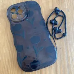 定価1900円★2週間使用★iPhone13promax★ケース★チューリップ