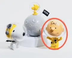 スヌーピーミュージアム限定ガチャポン 宇宙テーマ フィギュア チャーリーブラウン
