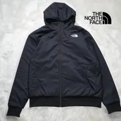 ノースフェイス リバーシブル テックエアー フーディ ブラック XL