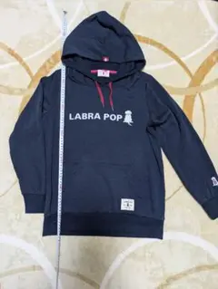 LABRA POP フード付きパーカー ネイビー M