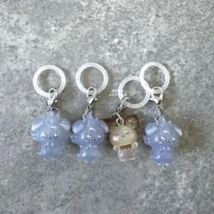 ポケモン ポケピース めじるしガチャマスコット ニャスパー ピチュー