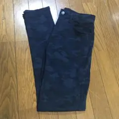 UNIQLO ダークカモフラージュ スリムフィットパンツ XS