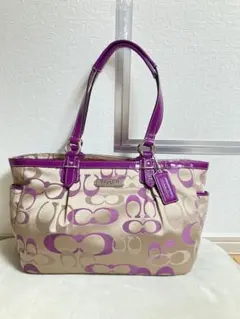 COACH コーチ F20444 シグネチャー トートバッグ 本日２３時まで