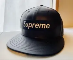 Supreme 59FIFTY キャップ ネイビー