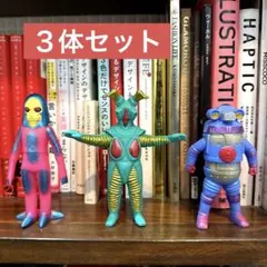 ウルトラマン　カイジュウカラーズ2　ゼットン ダダ セブンガー ソフビ3体セット