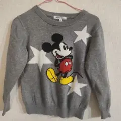 ○GLOBAL WORK ディズニー　ミッキー セーター M　120cmぐらい