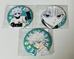 ハンターハンター オールスター缶バッジ ゴン キルア クラピカ レオリオ HUNTER×HUNTER 非売品缶バッジ全4種 ゴン キルア クラピカ レオリオ