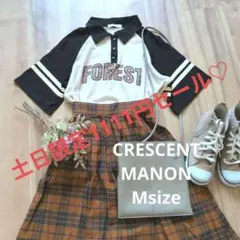 CRESCENT まとめ売り　コーデ売り　usedアイテム2点　Мサイズ