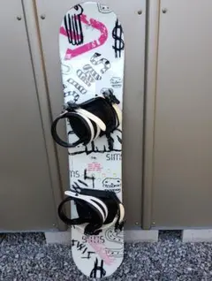 SIMSスノーボード バインディング付き SIMSスノーボード バインディング付き simsスノーボード3点セット