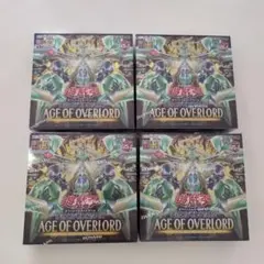 【美品】AGE OF OVERLORD シュリンク付き未開封　3BOXセット 2026年最新】エイジオブオーバーロード box シュリンク付きの人気