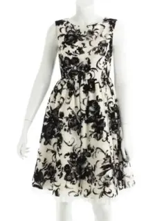 美品♡グレースコンチネンタル フラワーチュールドレス