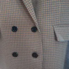 2025年最新】ディスコート discoat チェック柄ダブルブレスト