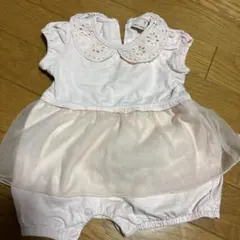 petit main ピンク ロンパース　70センチ　ベビー服　ベビードレス