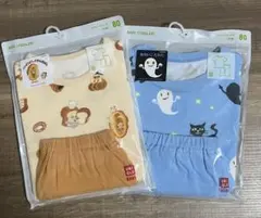 UNIQLO ベビーパジャマ 80cm 2点セット①のサムネイル