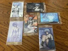 新世紀エヴァンゲリオン 綾波レイ トレーディングカード6種