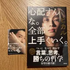 ステッカー付き ヒカル 心配すんな。全部上手くいく。