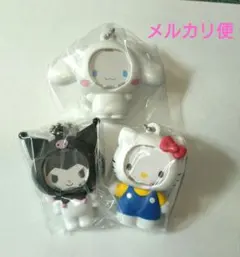 サンリオ　フォトフレームマスコット　3個セット