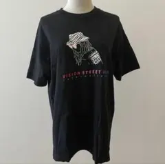VISION STREET WEAR Tシャツ ブラック 男女兼用のサムネイル