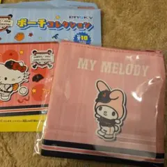 WBC　侍ジャパン × サンリオ　ポーチコレクション　マイメロディ　マイメロ