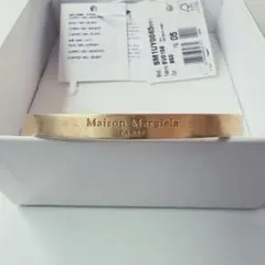 新品 Maison Margielaカフ バングル ゴールド SM1UY0064のサムネイル