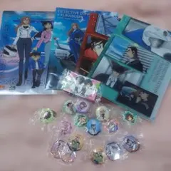 くら寿司 名探偵コナン クリアファイル コンプリート　びっくらポン